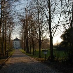 Der Veranstaltungsort Schloss Mickeln, das Gästehaus der Universität Düsseldorf.